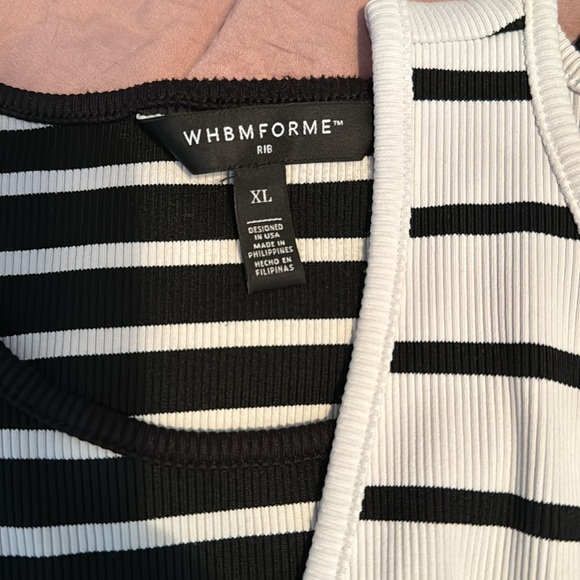 Set of 2 WHBM Forme rib tanks size XL - Picture 3 of 4